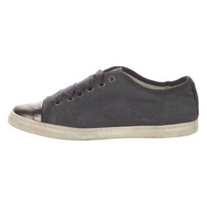 LANVIN Canvas Grosgrain Trim Sneakers Size: IT 36 US 6